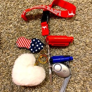 Self defense lanyards